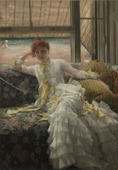 Sahil (Temmuz: Bir Portre Örneği) by James Tissot