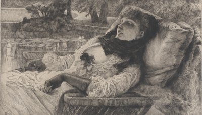 Yaz Akşamı, 1881. by James Tissot