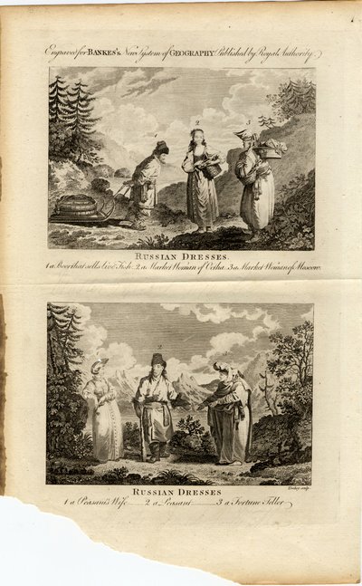 Rus Elbiseleri, yaklaşık 1775 by James Tookey