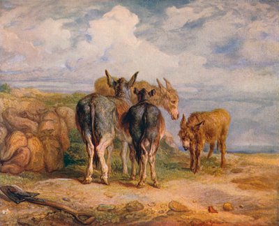 Eşekler, c1831 1904 by James Ward