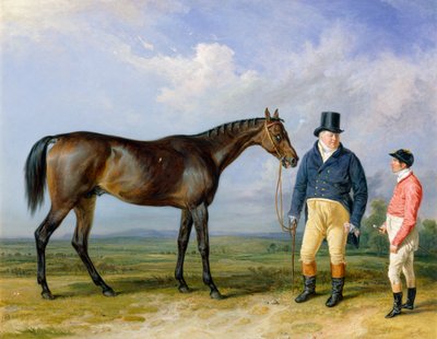 Rockingham, sahibi John Theobald ile birlikte by James Ward