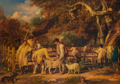 Koyun Kırkımı, 1828, 1938 by James Ward