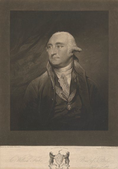 Sir William Forbes, Monymusk ve Pitsligo'nun 6. Baroneti by James Ward