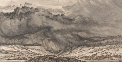 Snowdon, Yaklaşan Bir Fırtına by James Ward