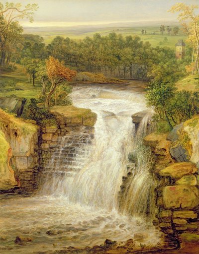 Selden Sonra Clyde Şelalesi, 1852 by James Ward