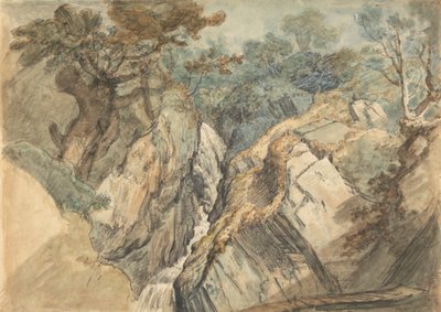 Şelale, Kuzey Galler by James Ward