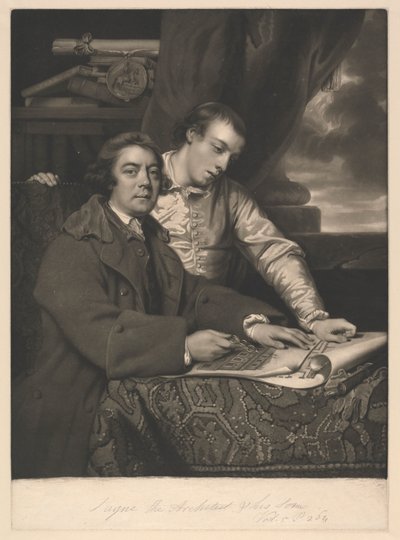 James Paine Mimar, James Paine Junior by James Watson