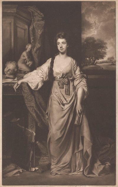 Leydi Ann Hussey (kızlık soyadı Delaval) Stanhope by James Watson
