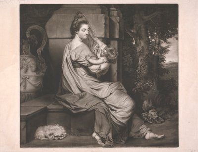 Onurlu. Bayan Bouverie ve Çocuğu by James Watson