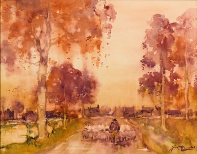 Yağmurlu Bir Gün (suluboya) by James Watterston Herald