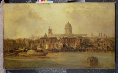 Blackfriars yakınlarındaki Thames by James Webb