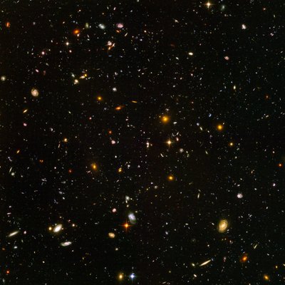 Hubble Ultra Derin Alan by James Webb Space Telescope (NASA)
