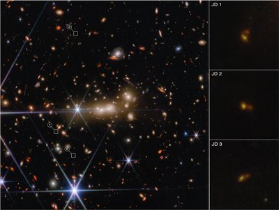 MACS0647 (NIRCam Görüntüsü) by James Webb Space Telescope (NASA)