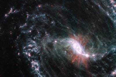 NGC 1365 (MIRI Görüntüsü) by James Webb Space Telescope (NASA)