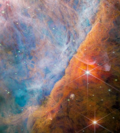 Orion Çubuğu (NIRCam Görüntüsü) by James Webb Space Telescope (NASA)