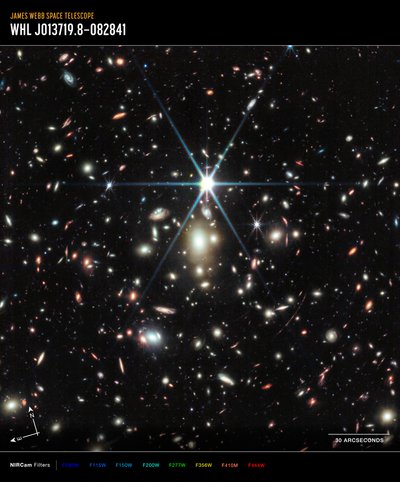 Gün Doğumu Arkı (NIRCam Görüntüsü) by James Webb Space Telescope (NASA)