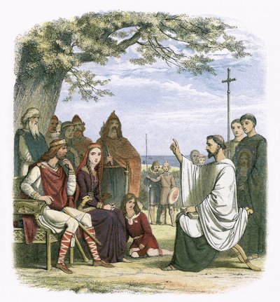 Augustine, kral Ethelbert