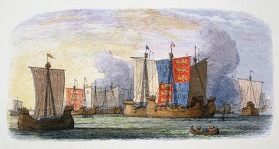 Sluys Savaşı, 1340. by James William Edmund Doyle