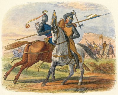 Bruce, Sir Henry Bohun'u öldürdü, 1314 1864 by James William Edmund Doyle