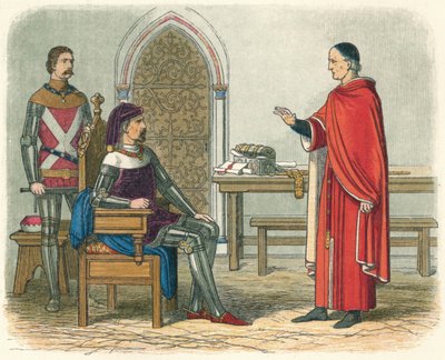 Gascoigne bir başrahip veya akranı cezalandırmayı reddediyor, 1405 1864 by James William Edmund Doyle