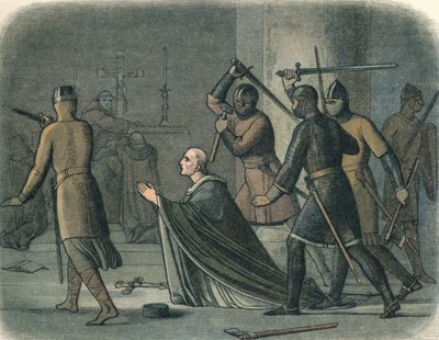 Primatın öldürülmesi, 1170 1864 by James William Edmund Doyle