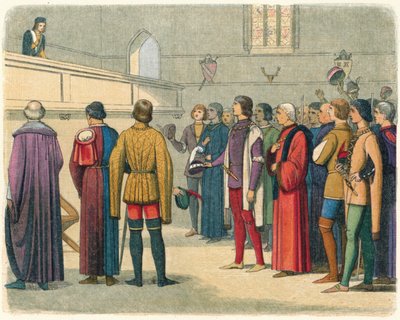 Richard tacı üstlenmeye davet edildi, 1483 1864 by James William Edmund Doyle