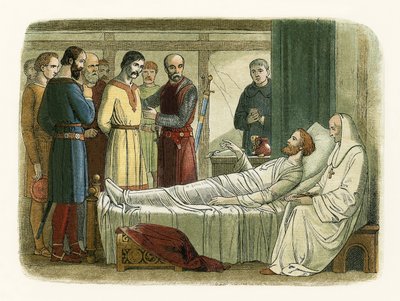 Richard, onu vuran okçuyu affeder. by James William Edmund Doyle