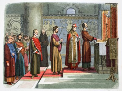Baronlar özgürlüklerine kavuşacaklarına yemin ederler, 1214 1864 by James William Edmund Doyle