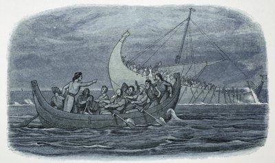 Beyaz Geminin Batığı, Fransa, 1120 1864 by James William Edmund Doyle