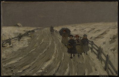 Okuldan Dönüş, c.1901 by James Wilson Morrice