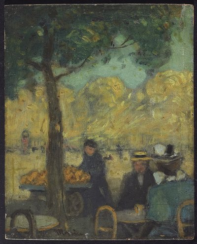 Nehir Kafe, c. 1900 by James Wilson Morrice