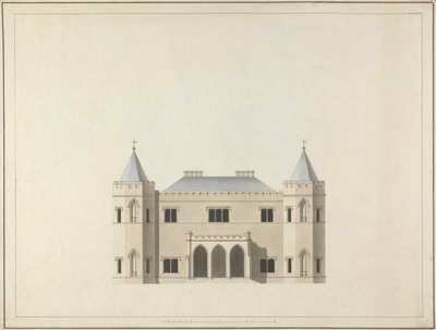 Gotik Tarzda Bir Ev İçin Beş Tasarım: Yükseklik by James Wyatt