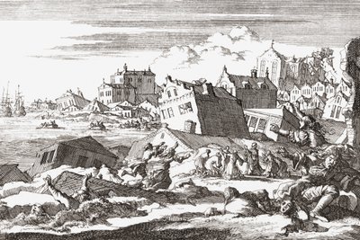 1692 depremi Jamaika Port Royal