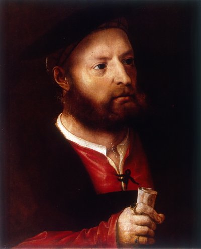 Bir adamın portresi (resim) by Jan (c.1472 c.1533) Gossaert