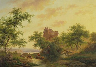 Manzara by Jan Adam Janszoon Kruseman