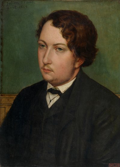 Ressamın oğlu Julien Leys by Jan August Hendrik Baron Leys