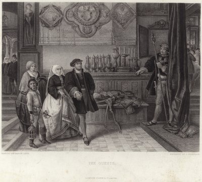 Konuklar by Jan August Hendrik Leys