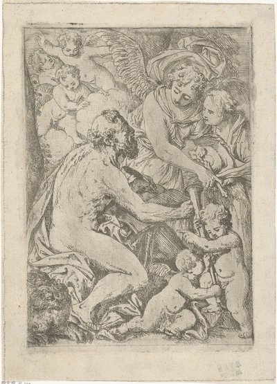 H. Jerome by Jan Baptist Herregouts