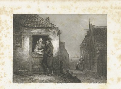 volendam çift by Jan Baptist Tetar van Elven