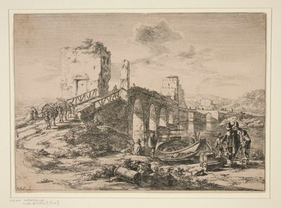 Ponte Molle, Roma by Jan Both