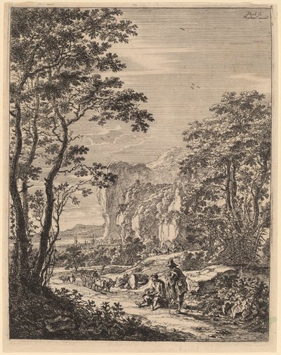 Ox-Cart: Ancona ve Sinigaglia arasında görünüm by Jan Both