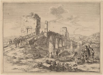Ponte Molle by Jan Both
