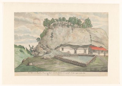 Adem'in Dağı (Mulkirigala), Kayalara Oyulmuş Görüntü Odalarına Giriş by Jan Brandes
