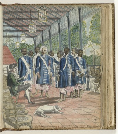 De Landraad te Kolombo by Jan Brandes