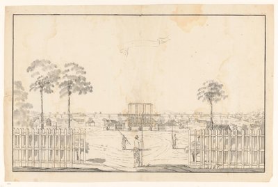 De kraton te Djocja (Mataram) by Jan Brandes
