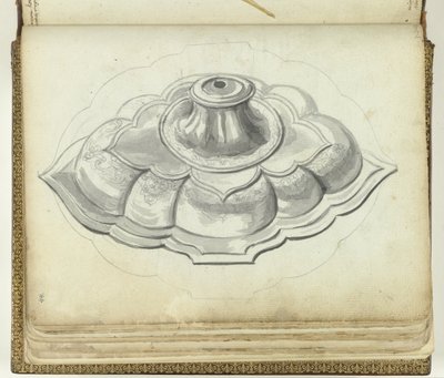 Candi Kralı'nın içme kabının ayağı by Jan Brandes