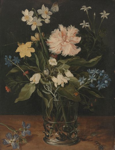 Bir Bardakta Çiçeklerle Natürmort Bardakta Çiçeklerle Natürmort by Jan Brueghel (I)