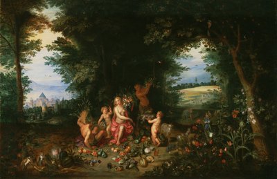 Ceres ile Manzara (Dünya Alegorisi) by Jan Brueghel the Younger