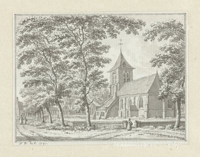 Biggekerke kilisesi by Jan Bulthuis