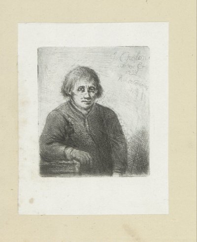 Masada yatan genç adam John Chalon'dan Komple Gravür Çalışması / Jean Chalon'dan Oeuvre Complette des Eaux Fortes (seri başlığı) by Jan Chalon